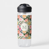 Rose Florenz Elegante Blume Hübscher Garten Trinkflasche (Vorderseite)