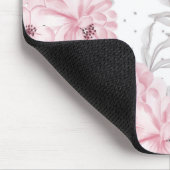 Rose flower pattern mousepad (Ecke)