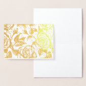 Rose Folienkarte (Anzeige)