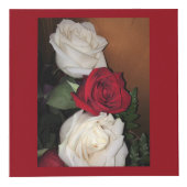 Rose Foto Cube Würfel (Rechts)