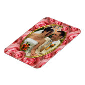 Rose/Foto Magnet (Linke Seite)