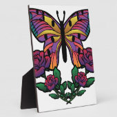 Rose Fotoplatte (Seite)