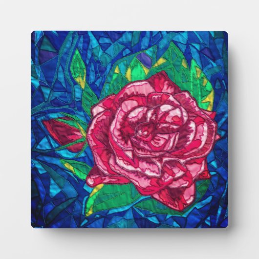 Rose Fotoplatte (Vorderseite)