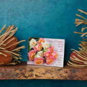 Rose Fotoplatte (Seite)