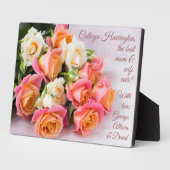 Rose Fotoplatte (Seite)