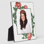 Rose Fotoplatte (Seite)