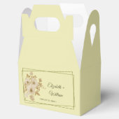 Rose Frame – Celestial Yellow Wedding Geschenkschachtel (Geöffnet)