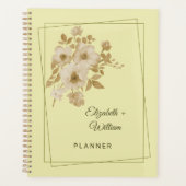 Rose Frame – Celestial Yellow Wedding Planer (Vorderseite)