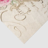 Rose Frame Ephemere Dekoupage Seidenpapier (Ausschnitt)