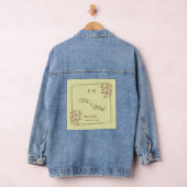 Rose Frame – Monogram Celestial Yellow Wedding Jeansjacke (Hangar)