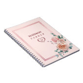 Rose-Frame-Notebook Notizblock (Rechte Seite)