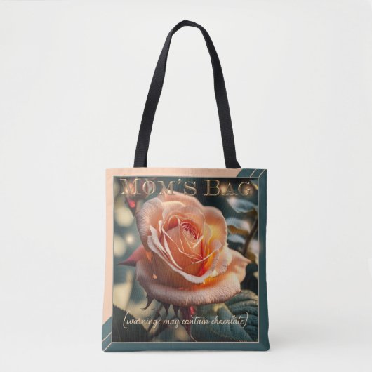 Rose Funny Chocolate Mama Tasche (Vorderseite)