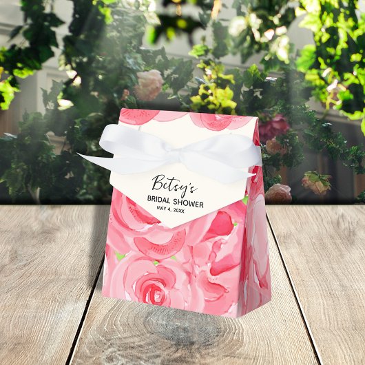 Rose für Aquarellbilder Geschenkschachtel