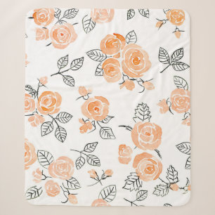Rose für Aquarellbilder: Schwarz Sherpadecke