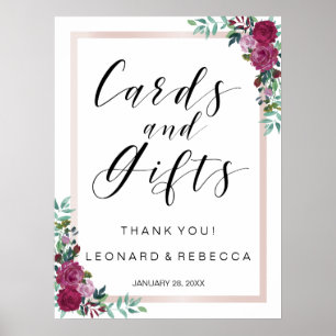 Rose für Aquarellbilder - Zeichen Poster