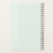 Rose für Aquarellblumen in warmen Orangen Notizblock (Rückseite)