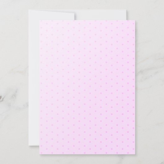 Rose für Aquarellfarben Einladung (Rückseite)