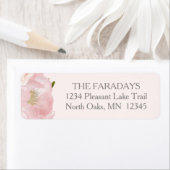 Rose für Aquarellfarben - Geburtsankündigung von C (Insitu)