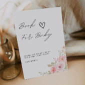 Rose für Babysignatur, Babydusche Einladung