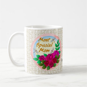 Rose für besondere Mamas Kaffeetasse