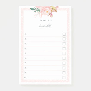 Rose für Blumenwasser Rosa Garten überprüft Do  Post-it Klebezettel