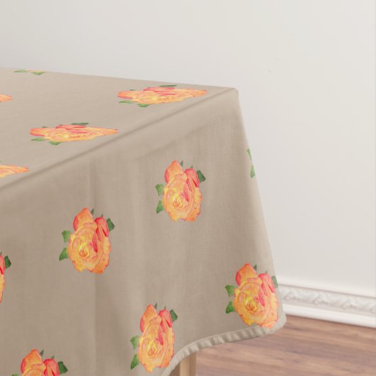 Rose für Blumenwasser Tischdecke (Beispiel)