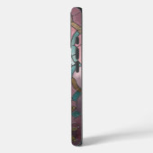 Rose für das festgehaltene Glasfenster iPhone 16 F Case-Mate iPhone Hülle (Rückseite / Links)