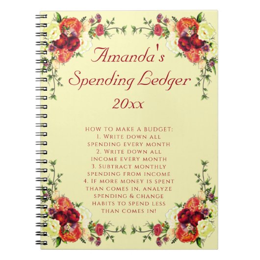 Rose für den Blumenhandel Notizblock (Vorderseite)