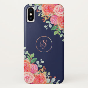 Rose für den Blumenseegel Monogram Case-Mate iPhone Hülle