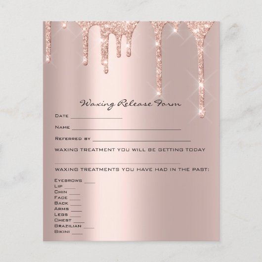 Rose für den Verzicht auf Freistellungsformulare Flyer (Vorne)