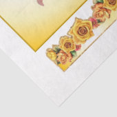 Rose für Design der Decoupage-Serie 1 Seidenpapier (Ausschnitt)