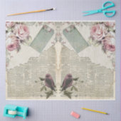 Rose für Design der Decoupage-Serie 23 Seidenpapier (Basteln)