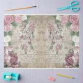 Rose für Design der Decoupage-Serie 26 Seidenpapier (Basteln)