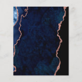 Rose für die blaue Karte (Rückseite)