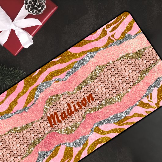 Rose für Elegangliterblüten Schreibtischunterlage