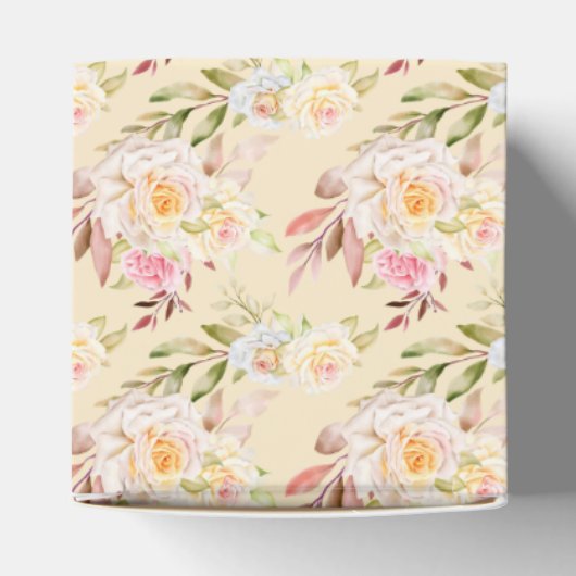 Rose für Gastgeschenk Geschenkschachtel (Oben)