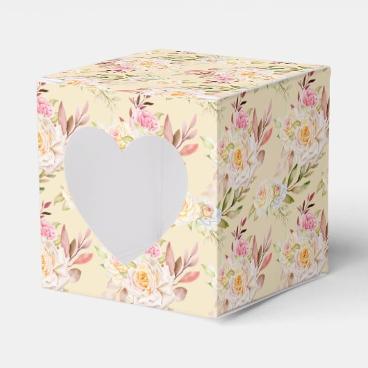 Rose für Gastgeschenk Geschenkschachtel (Vorderseite)