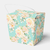 Rose für Gastgeschenk Geschenkschachtel (Rückseite)