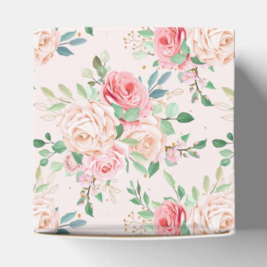 Rose für Gastgeschenk Geschenkschachtel (Oben)