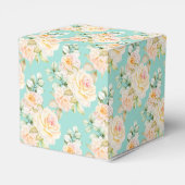 Rose für Gastgeschenk Geschenkschachtel (Rückseite)