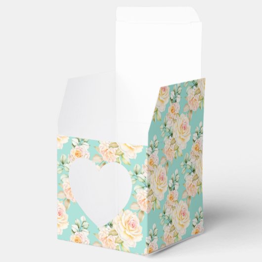 Rose für Gastgeschenk Geschenkschachtel (Geöffnet)