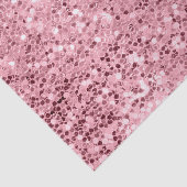 Rose für Gewebepapier - Gold-Glitzer Seidenpapier (Ausschnitt)