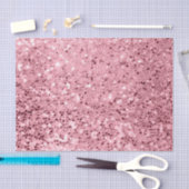 Rose für Gewebepapier - Gold-Glitzer Seidenpapier (Handwerk)