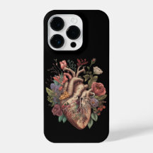 Rose für ihren anatomischen Heart Phone Case