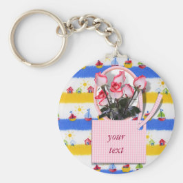 Rose für Jemand Besonderes am Muttertag Schlüsselanhänger