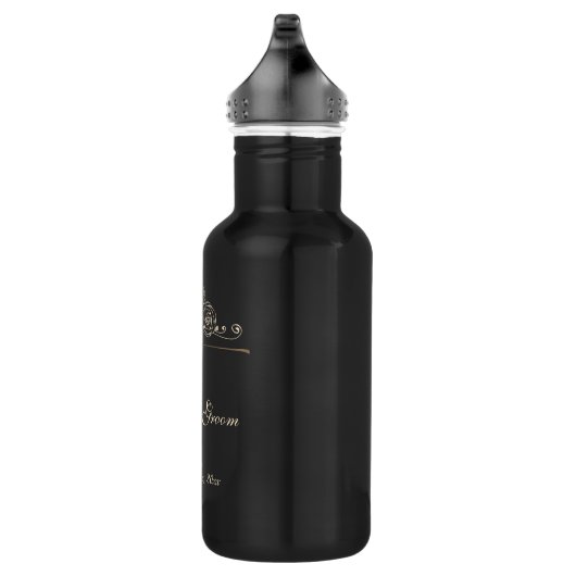 Rose für Kaffee und Creme Trinkflasche (Rechts)