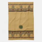 Rose für Kunst und Handwerk, Handwerker oder Missi Geschirrtuch (Vertikal)