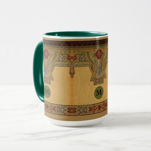 Rose für Kunst und Handwerk, Handwerker oder Missi Tasse (Vorderseite Links)