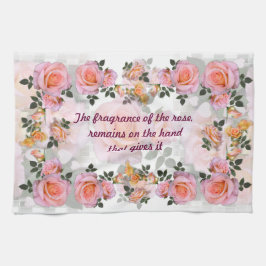 Rose für meine Liebe ~ Küchentücher # 3