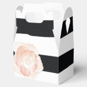 Rose für schwarze und weiße Wasserfarben Geschenkschachtel (Geöffnet)